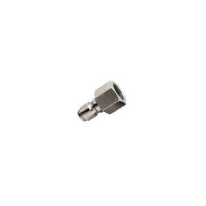 Fig 201P - 1/4" Stainless Steel Quick Release Plug Female